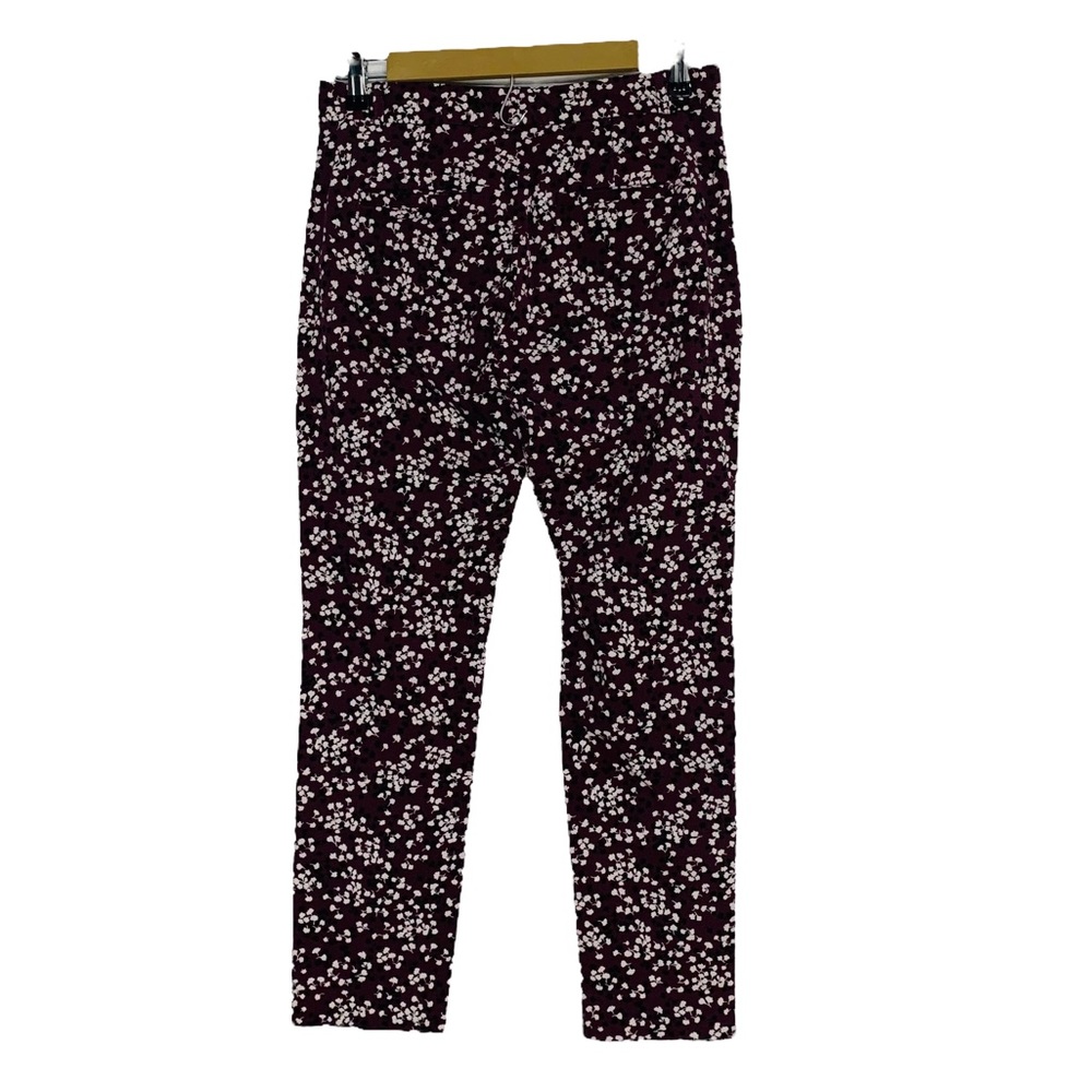 Banana Republic Sloan Curvy Fit Floral Print Pants